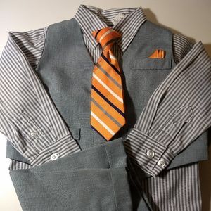 Boys 3 Pc Suit with Tie